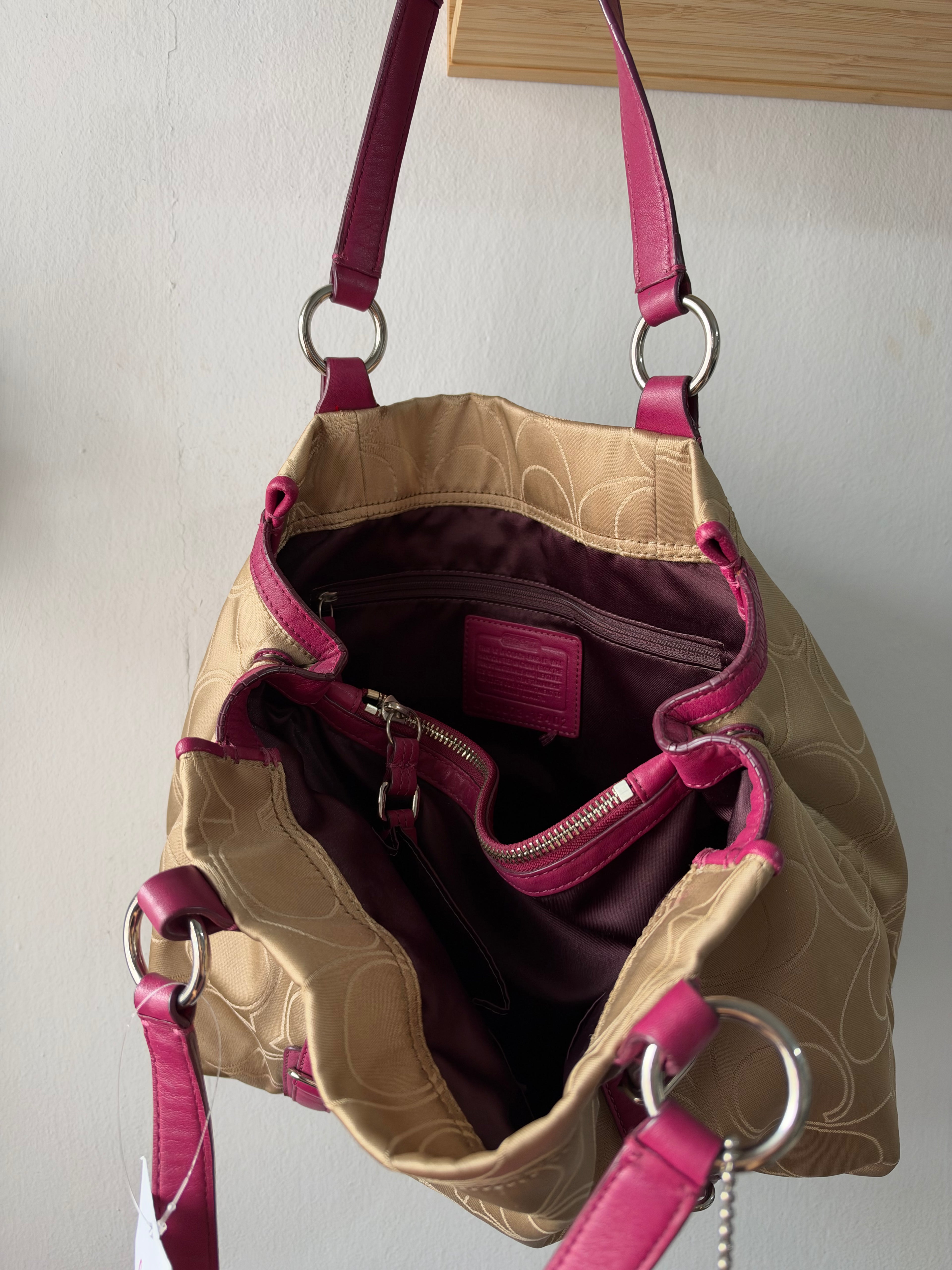 Coach Mia Signature Shoulder Bag