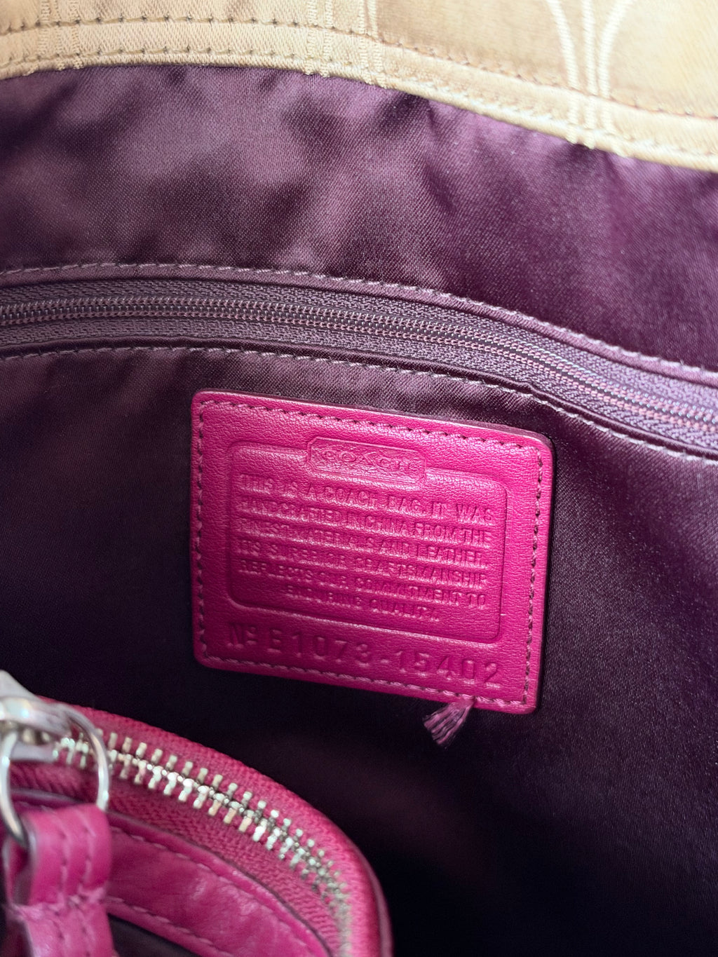 Coach Mia Signature Shoulder Bag