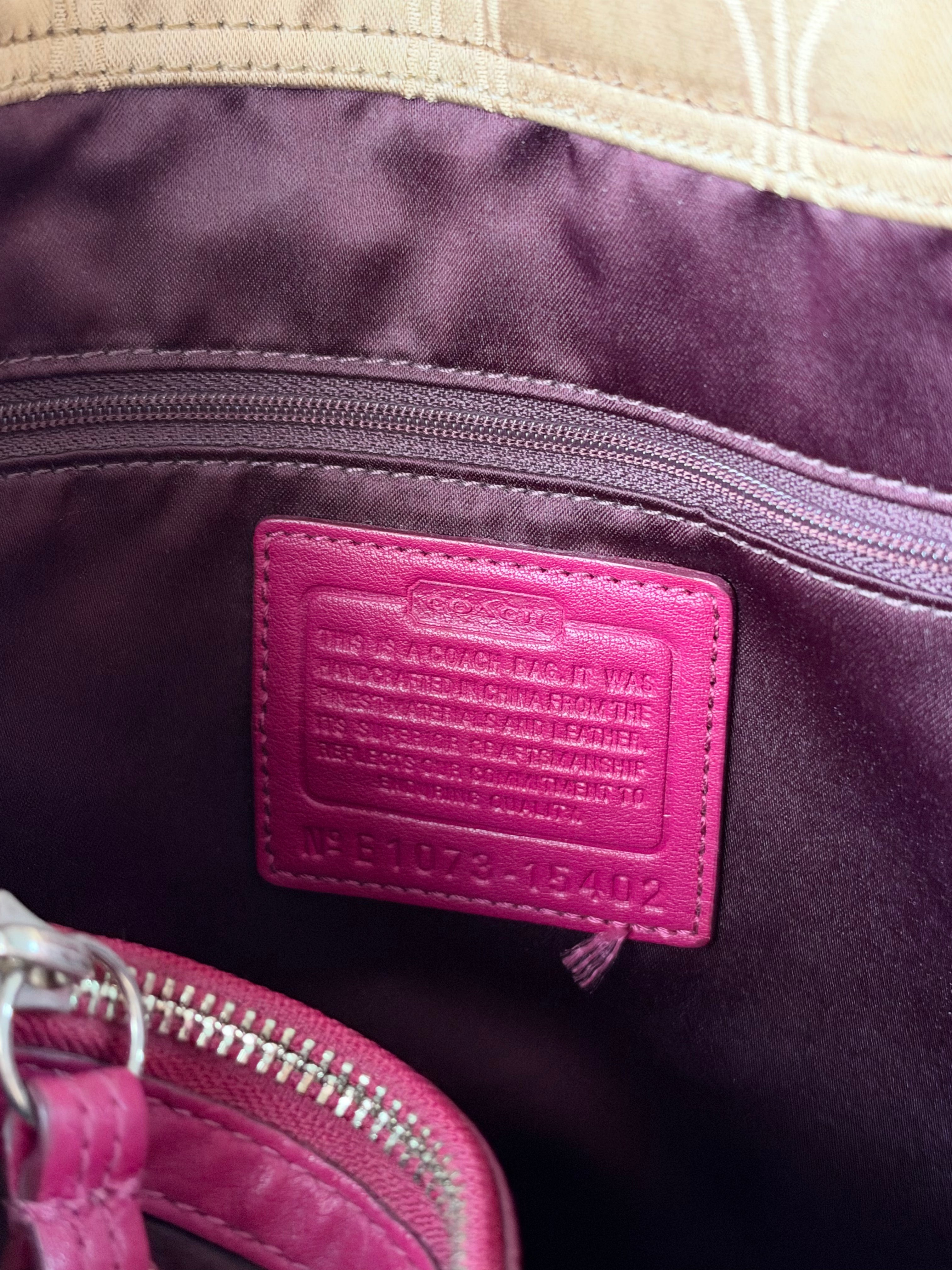 Coach Mia Signature Shoulder Bag