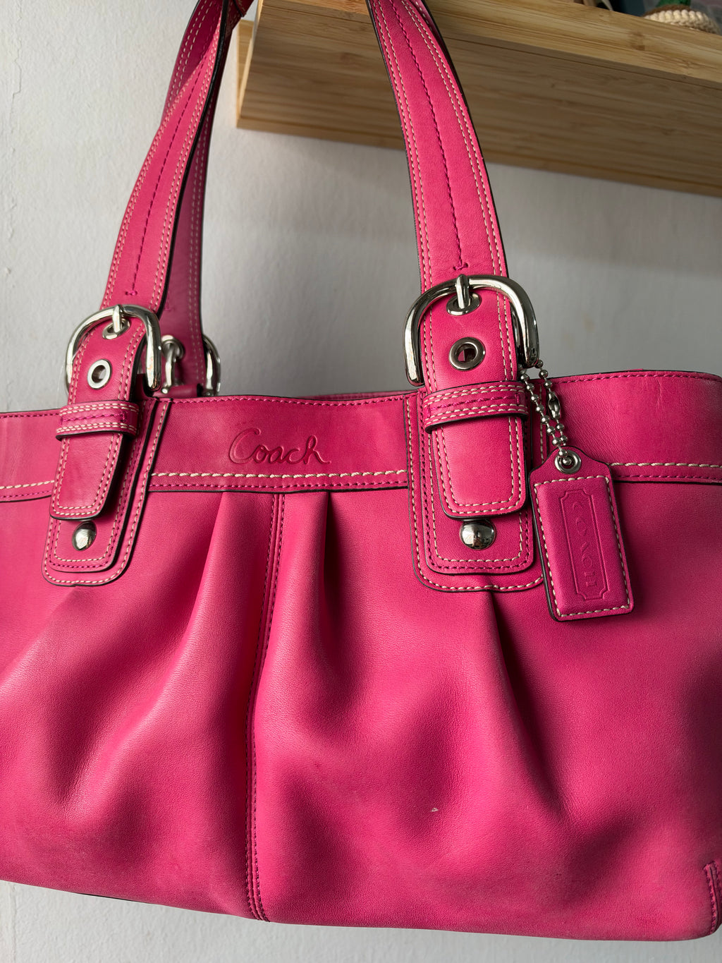 Coach Soho Pleated Shoulder Bag