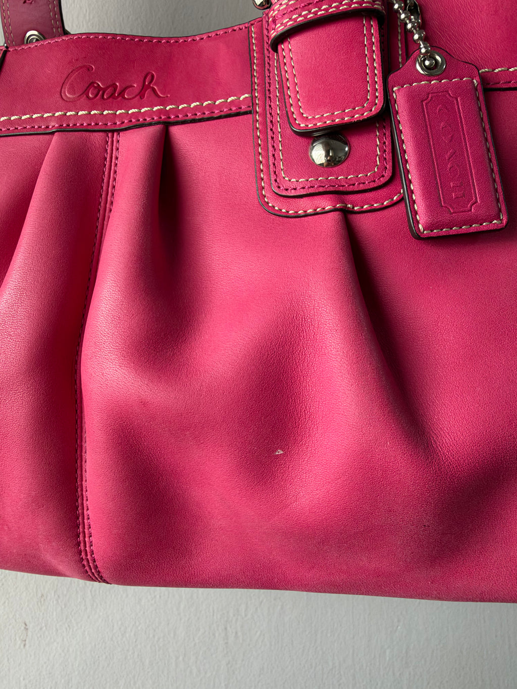 Coach Soho Pleated Shoulder Bag