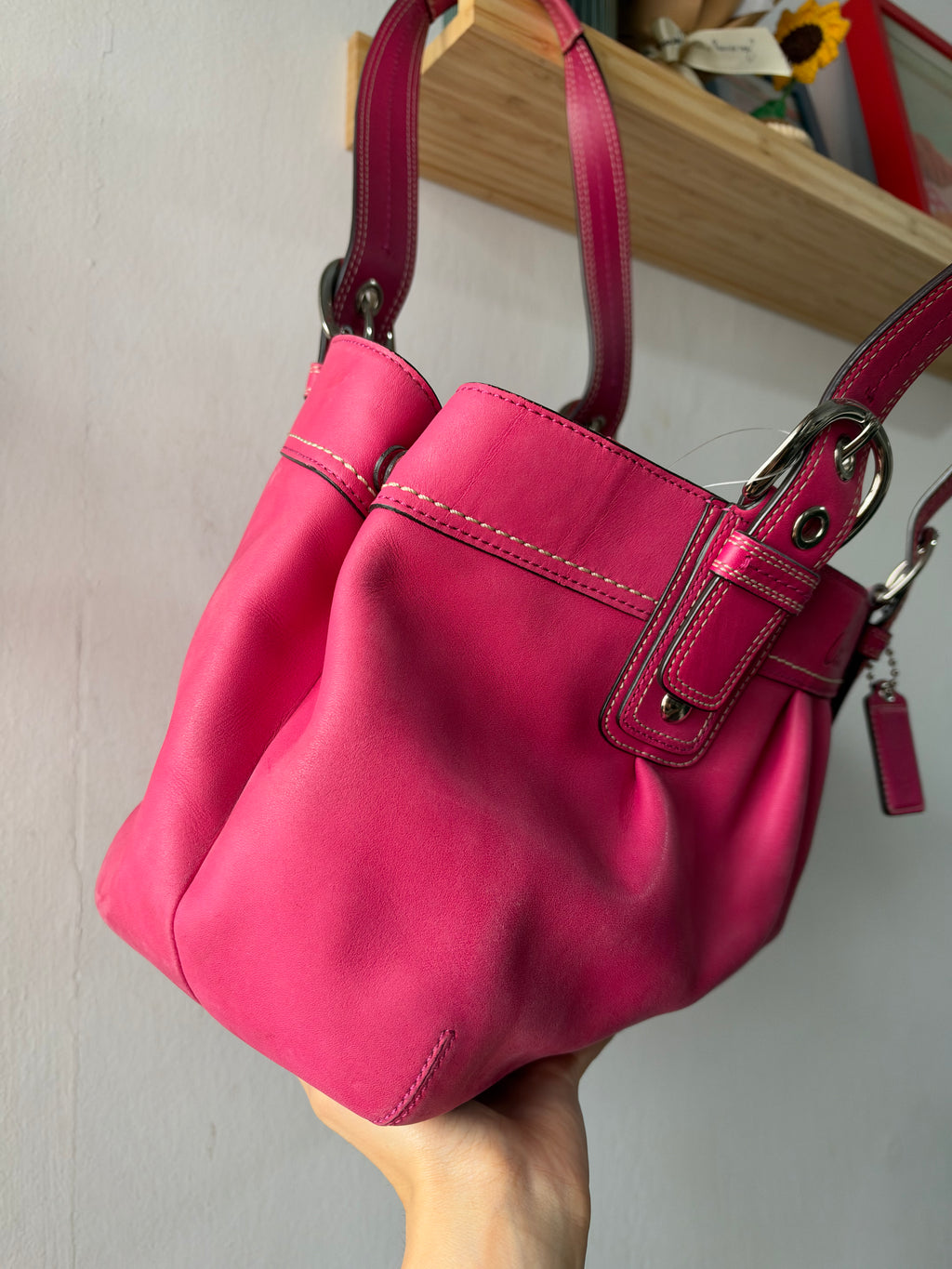 Coach Soho Pleated Shoulder Bag