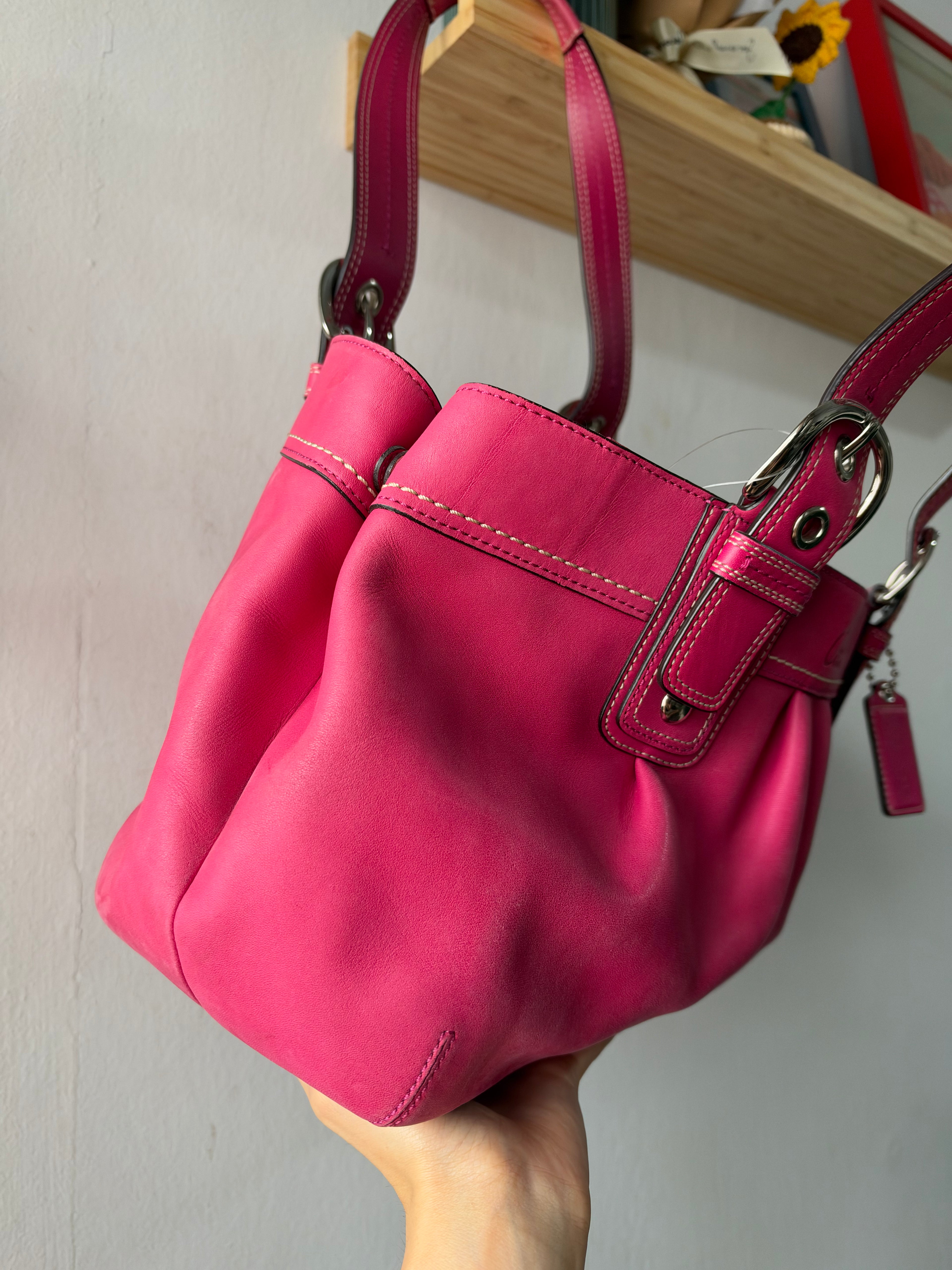 Coach Soho Pleated Shoulder Bag