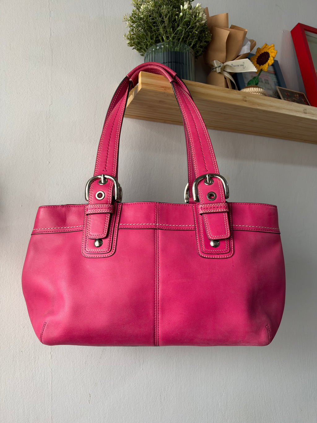 Coach Soho Pleated Shoulder Bag