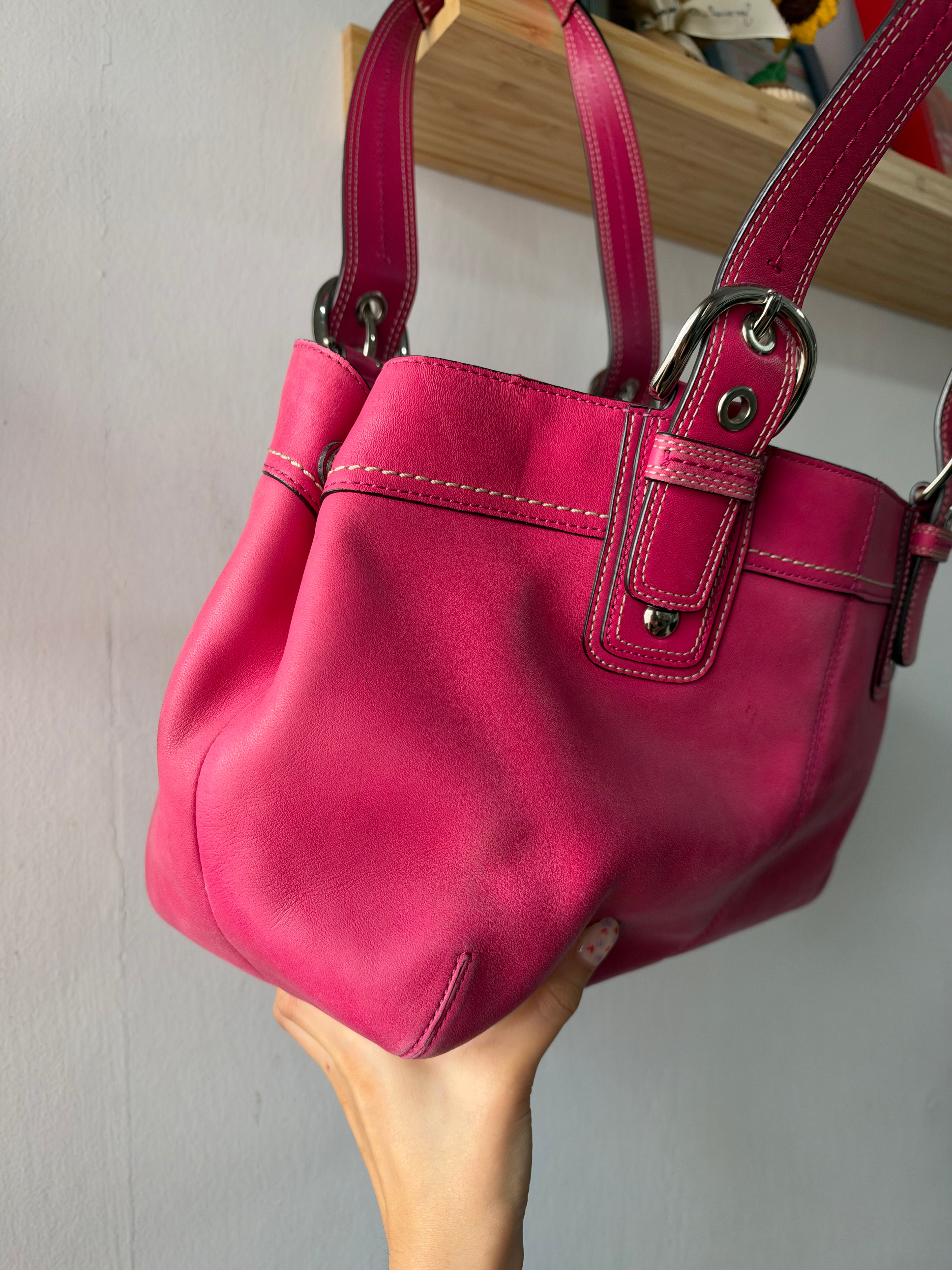 Coach Soho Pleated Shoulder Bag