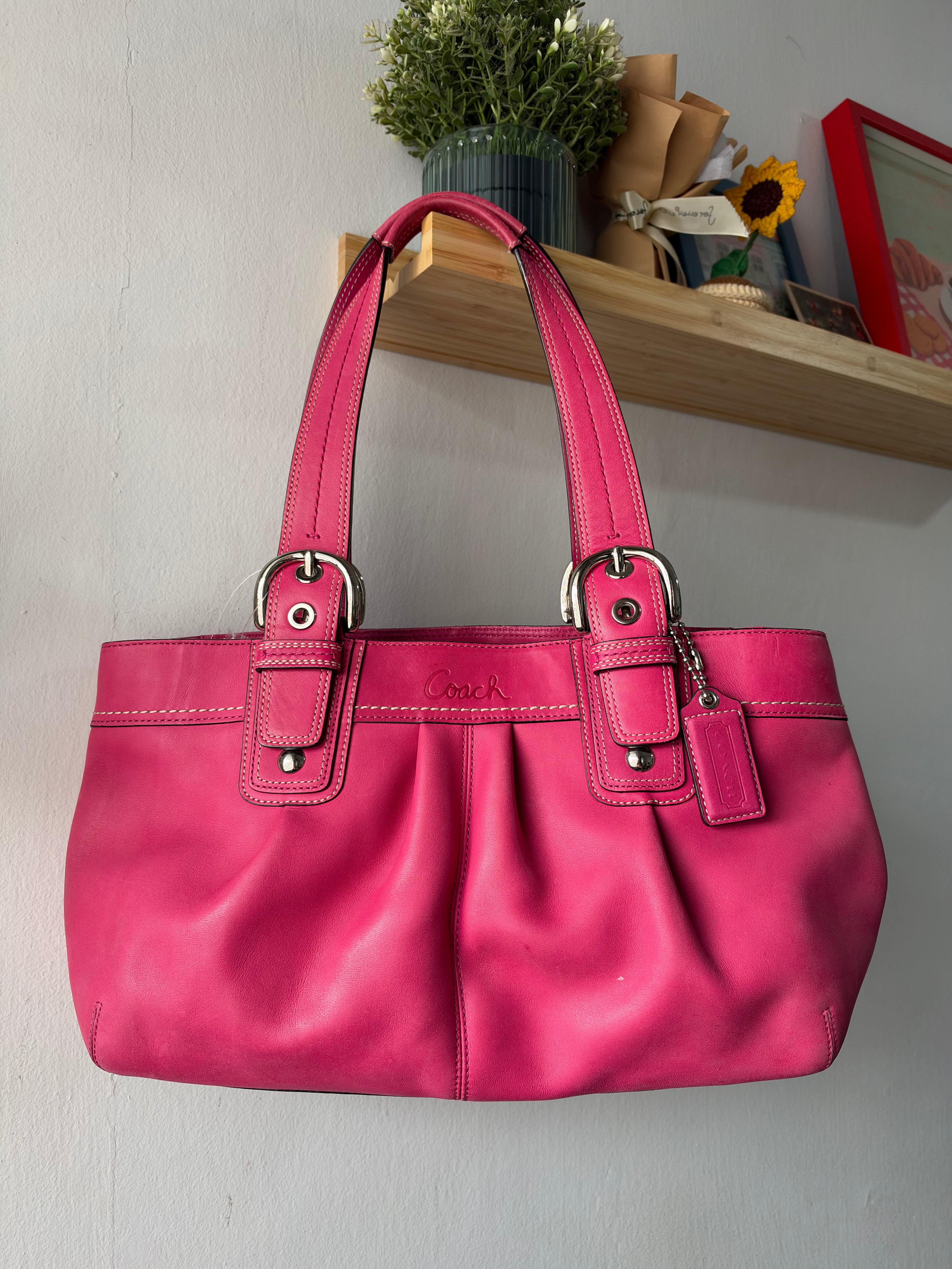 Coach Soho Pleated Shoulder Bag