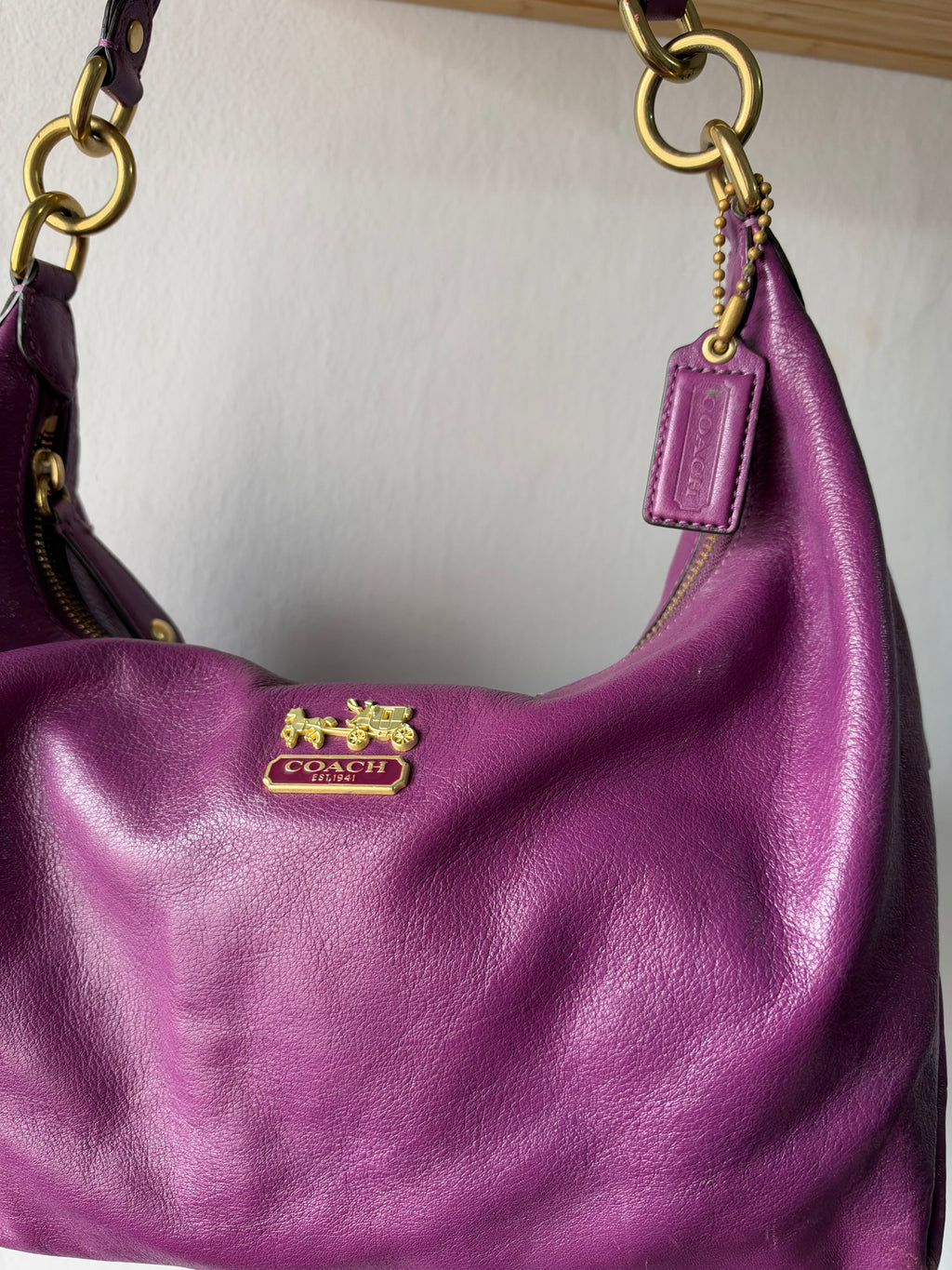 Coach Madison Hailey Convertible Hobo