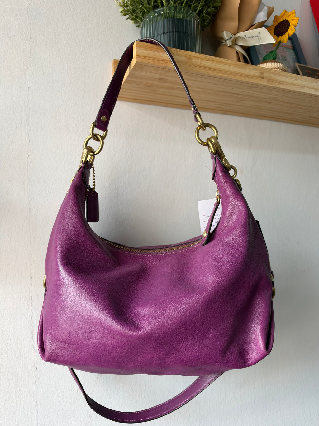 Coach Madison Hailey Convertible Hobo