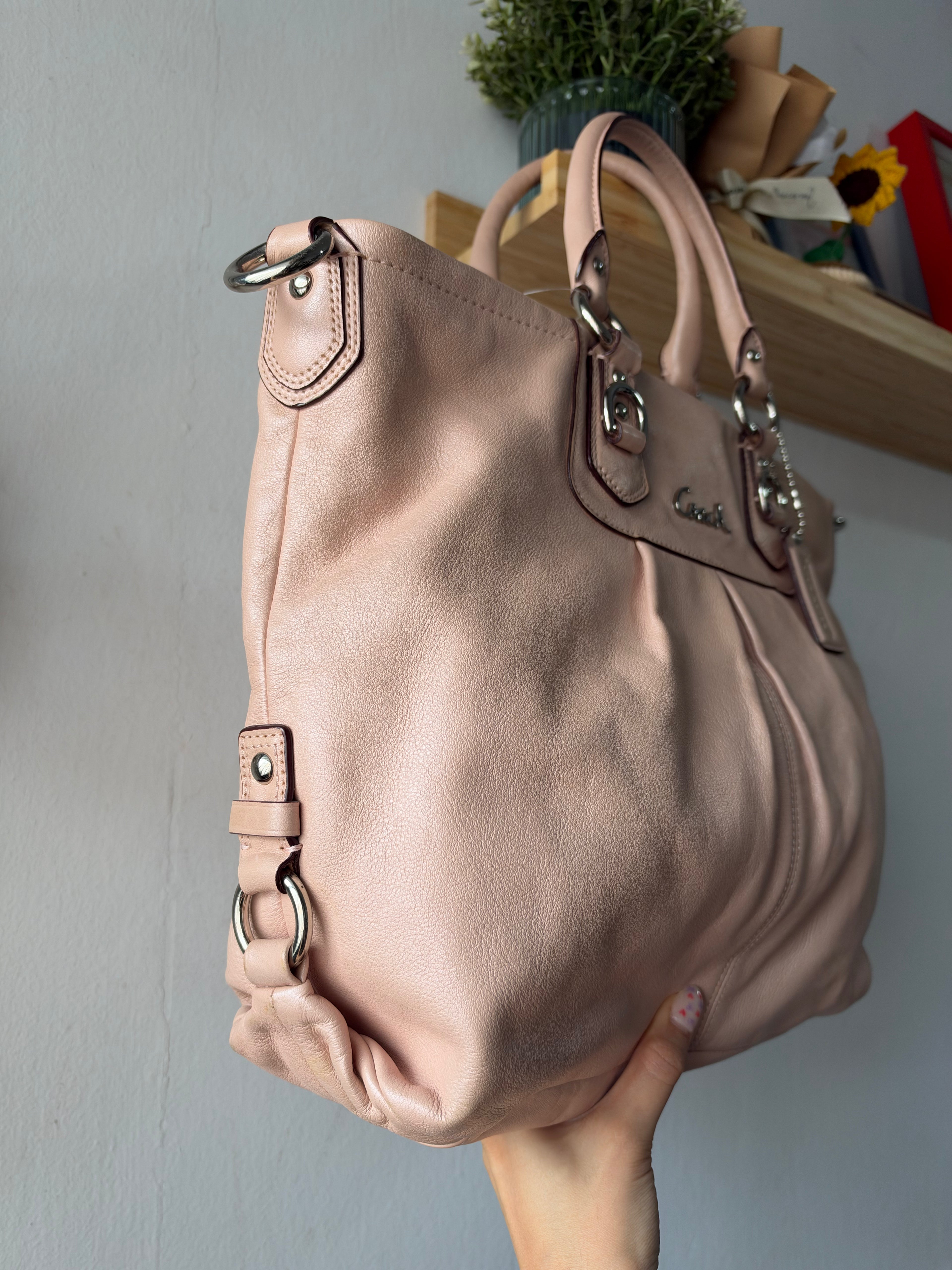 Coach Ashley Leather Satchel