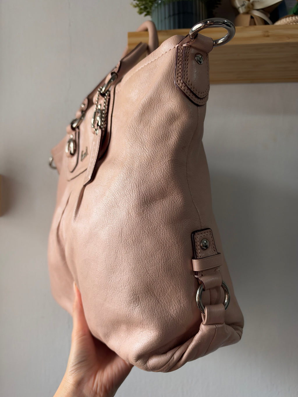 Coach Ashley Leather Satchel