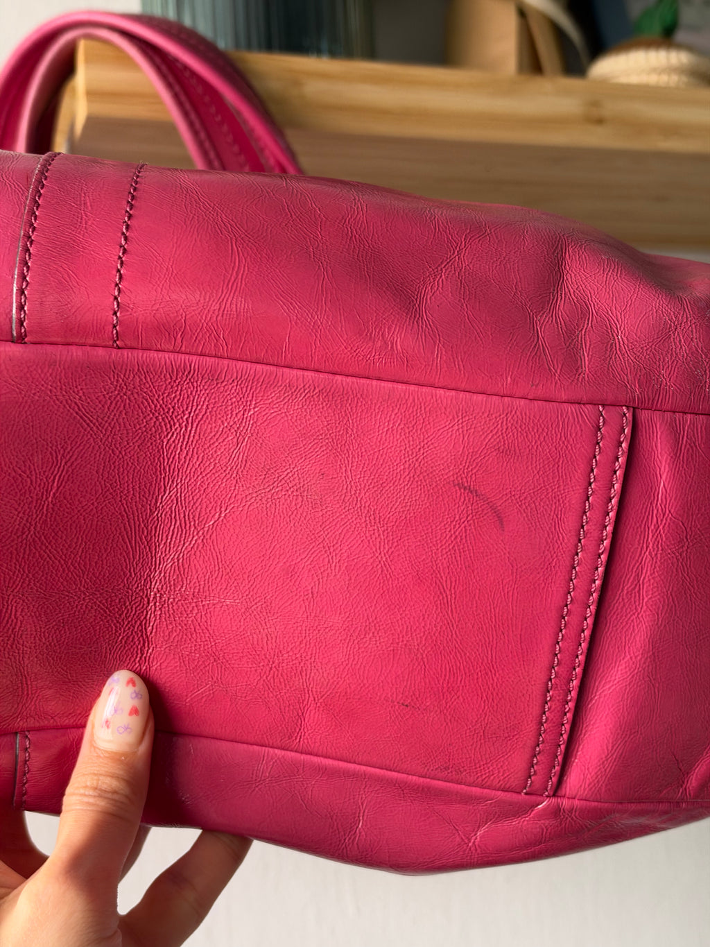 Coach Ergo Pleated Framed Satchel