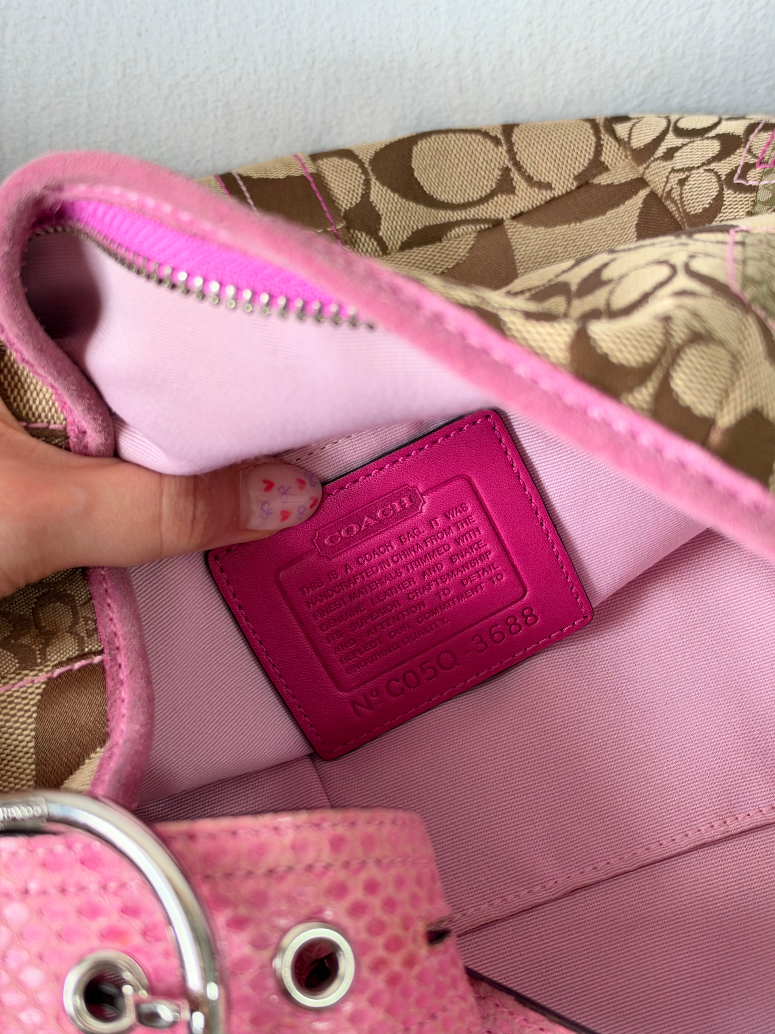 Coach Soho Signature Patchwork Hobo Bag