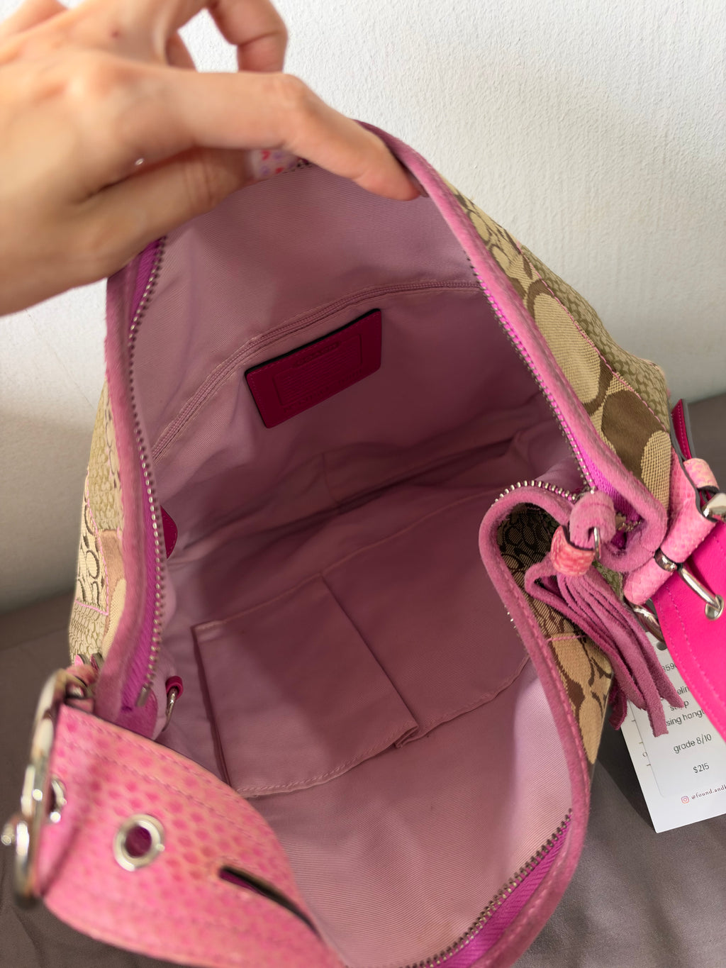 Coach Soho Signature Patchwork Hobo Bag