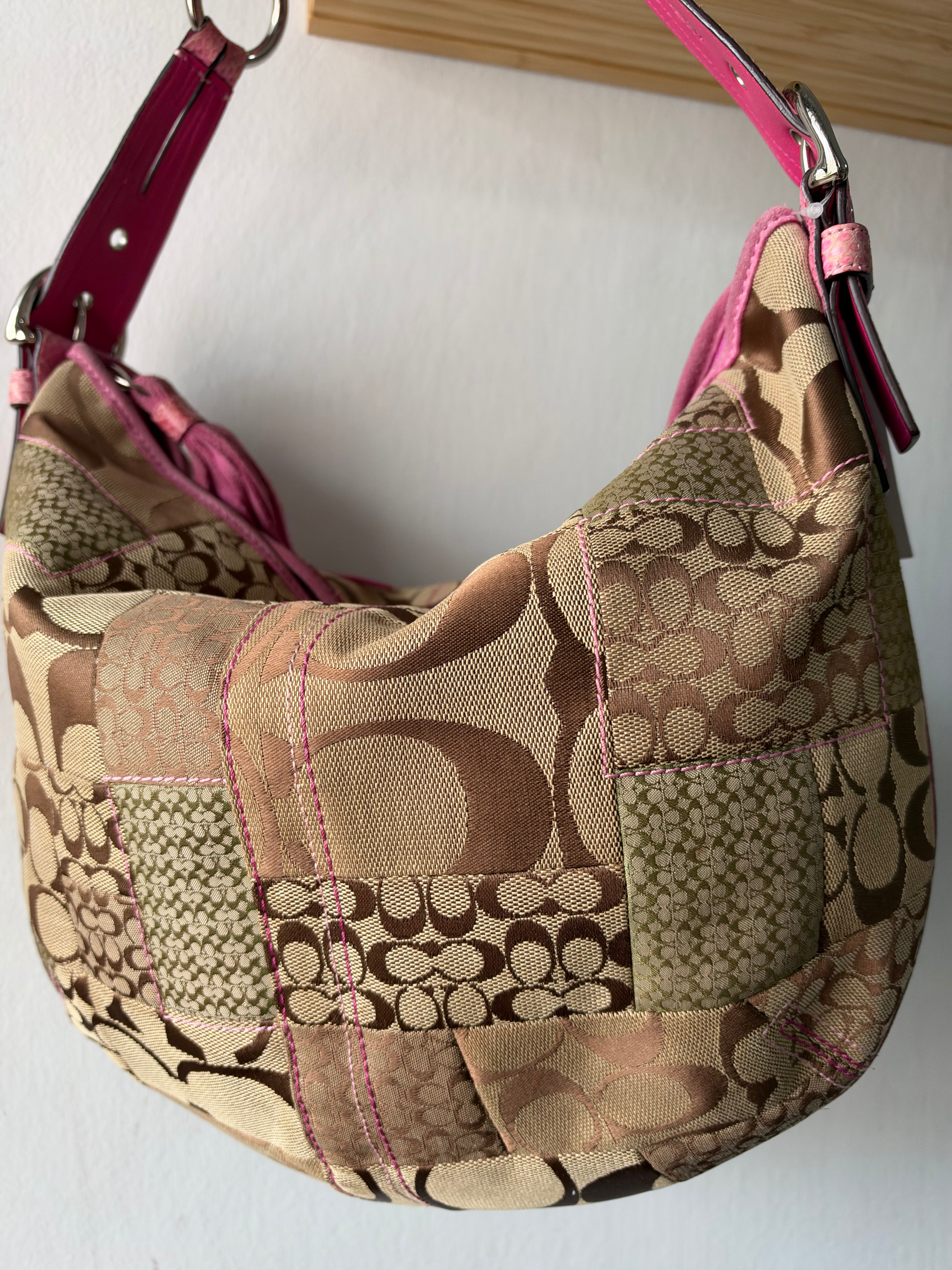 Coach Soho Signature Patchwork Hobo Bag
