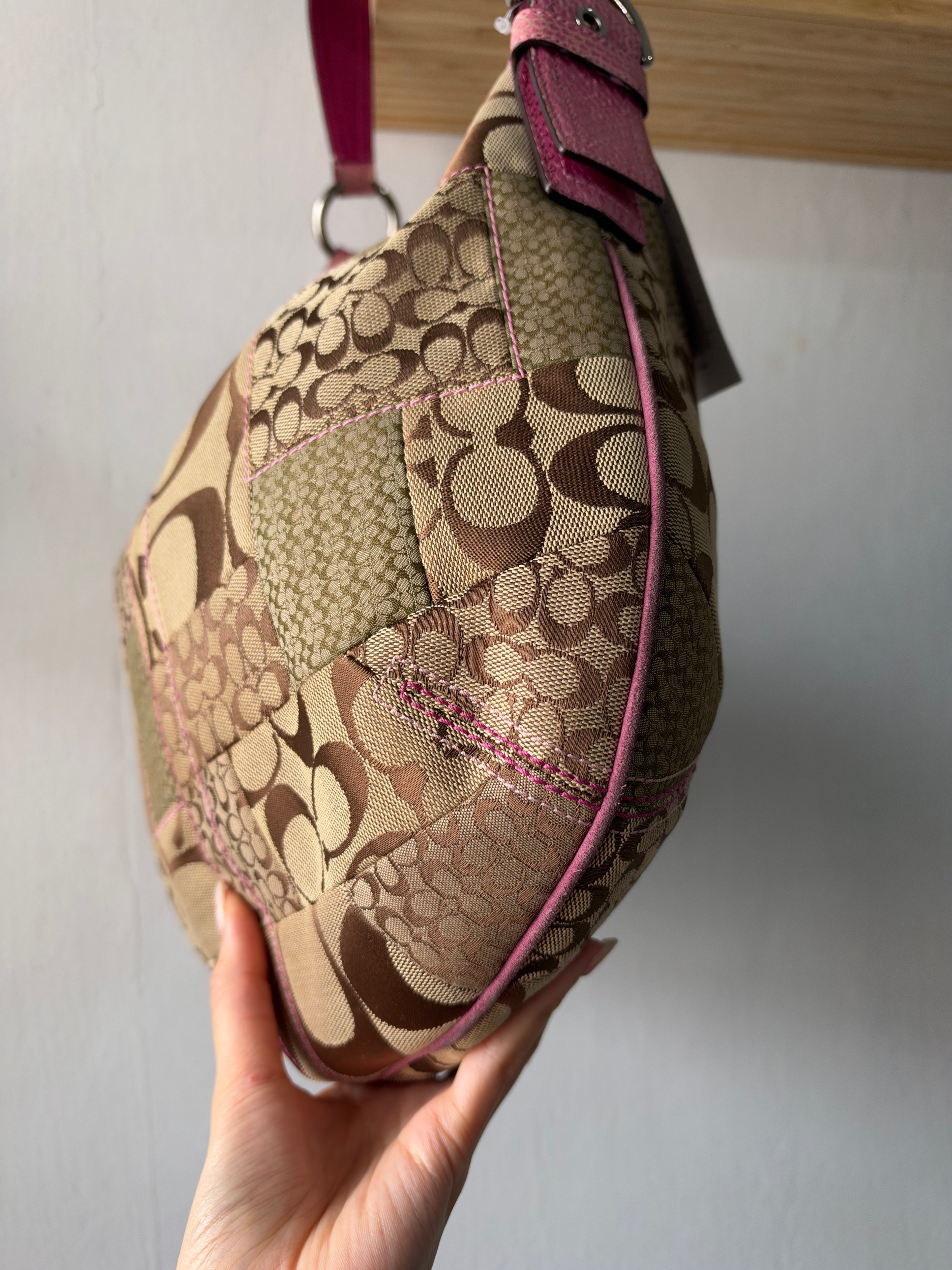 Coach Soho Signature Patchwork Hobo Bag