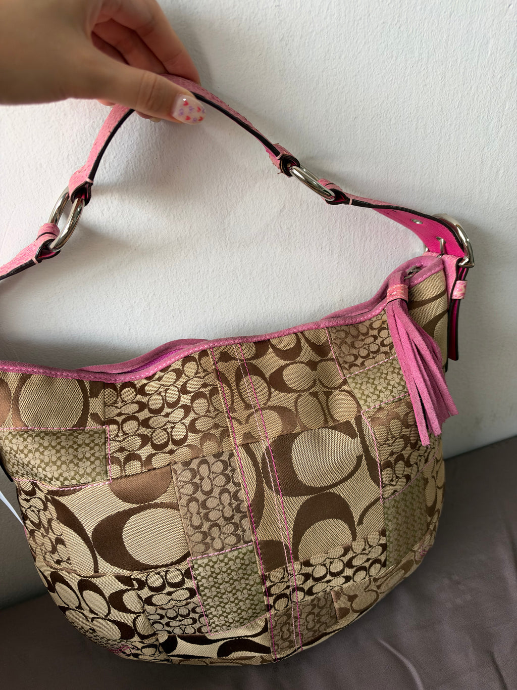 Coach Soho Signature Patchwork Hobo Bag