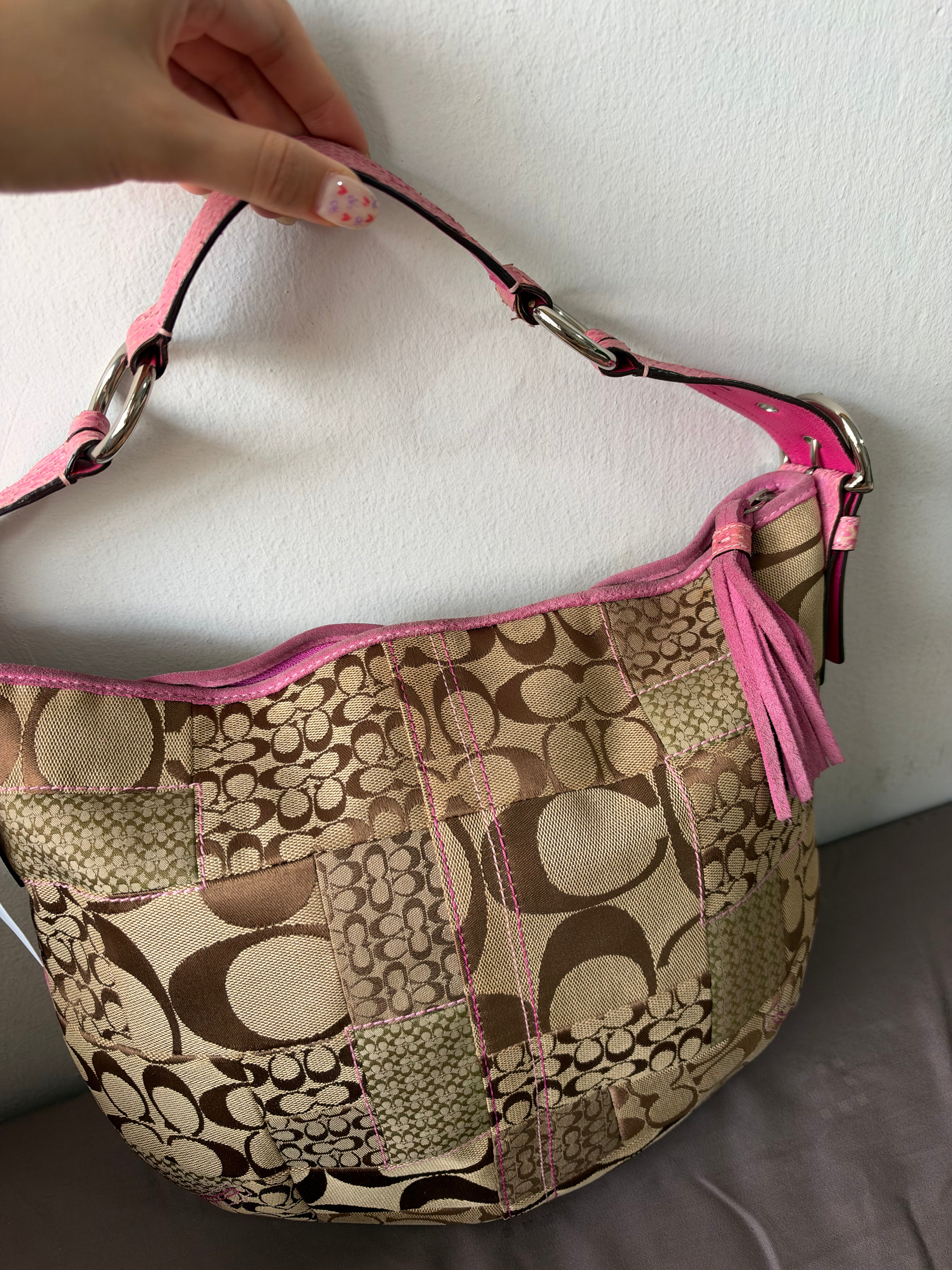 Coach Soho Signature Patchwork Hobo Bag