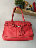 Coach Hamptons Pebbled Leather Tote Bag