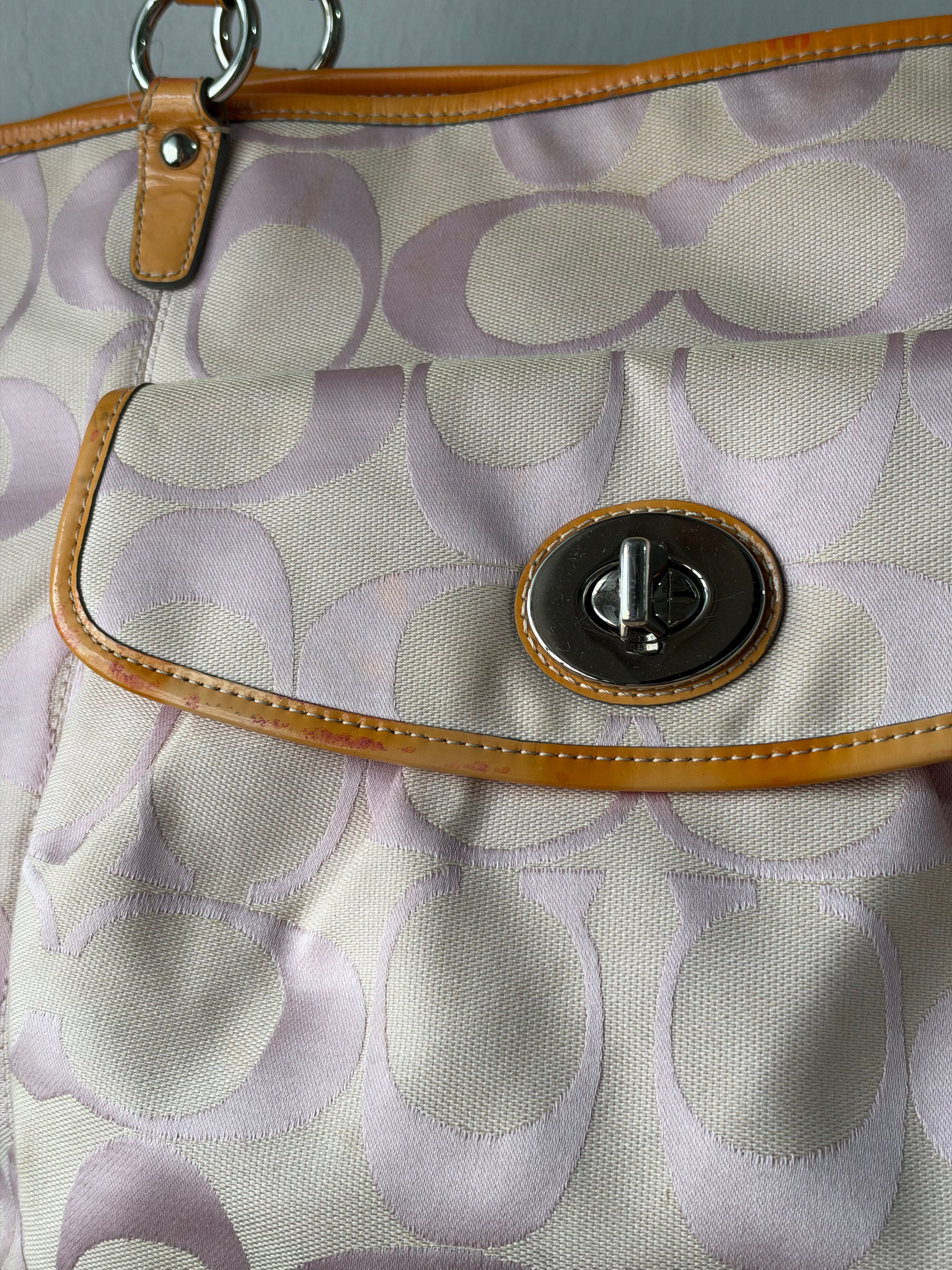 Coach Signature Leah Tote