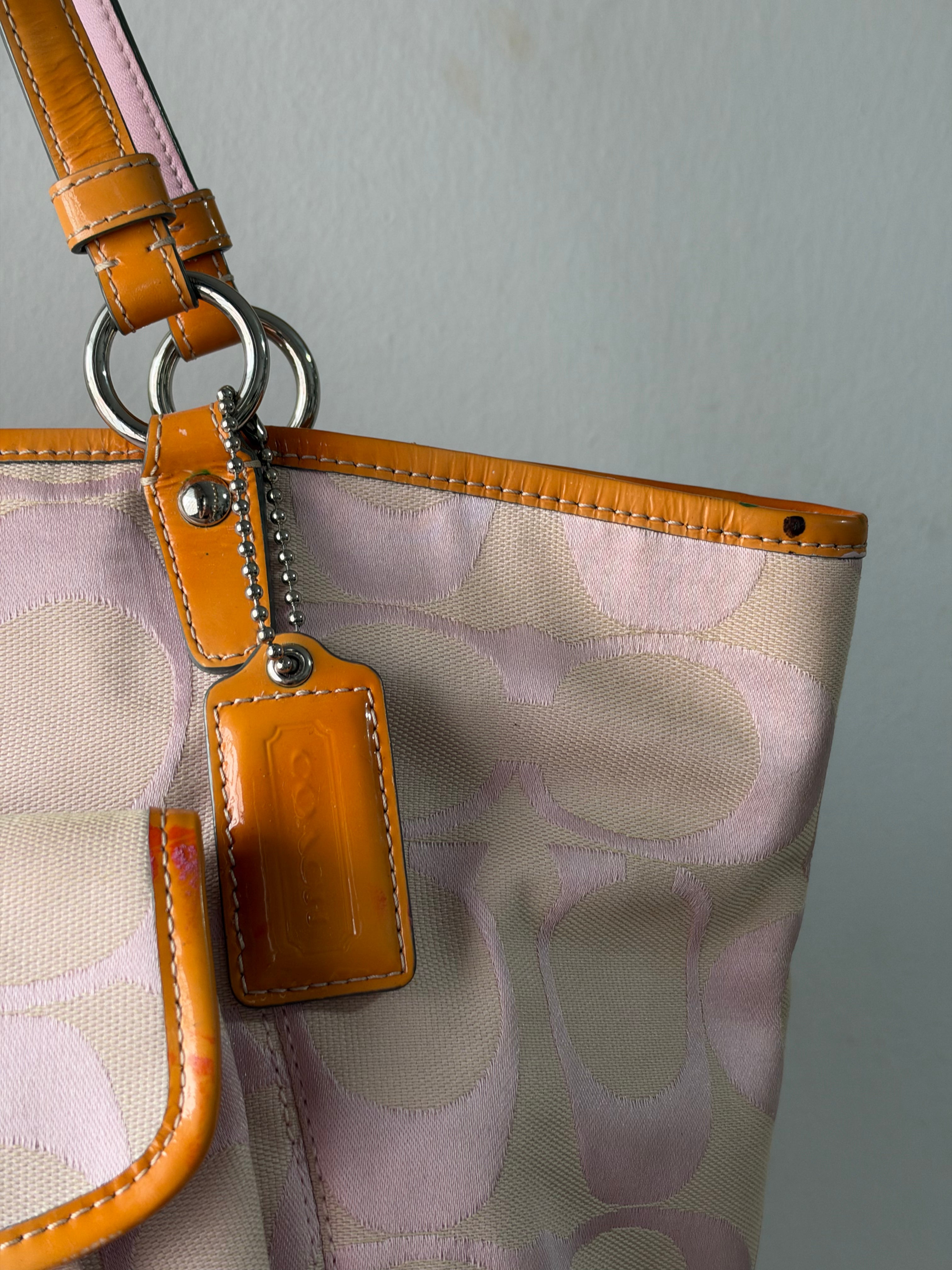 Coach Signature Leah Tote