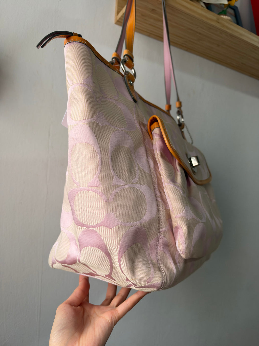 Coach Signature Leah Tote