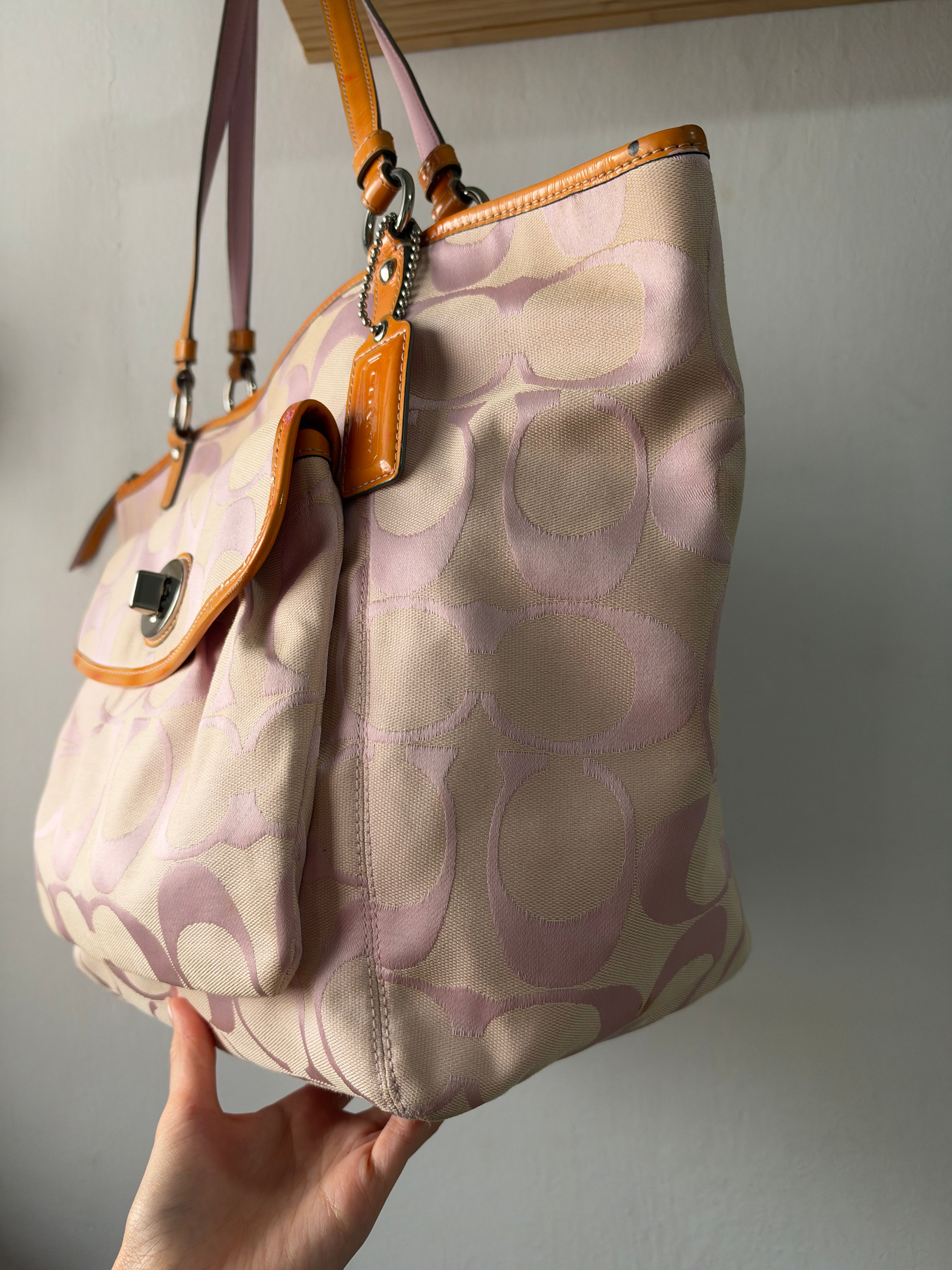 Coach Signature Leah Tote
