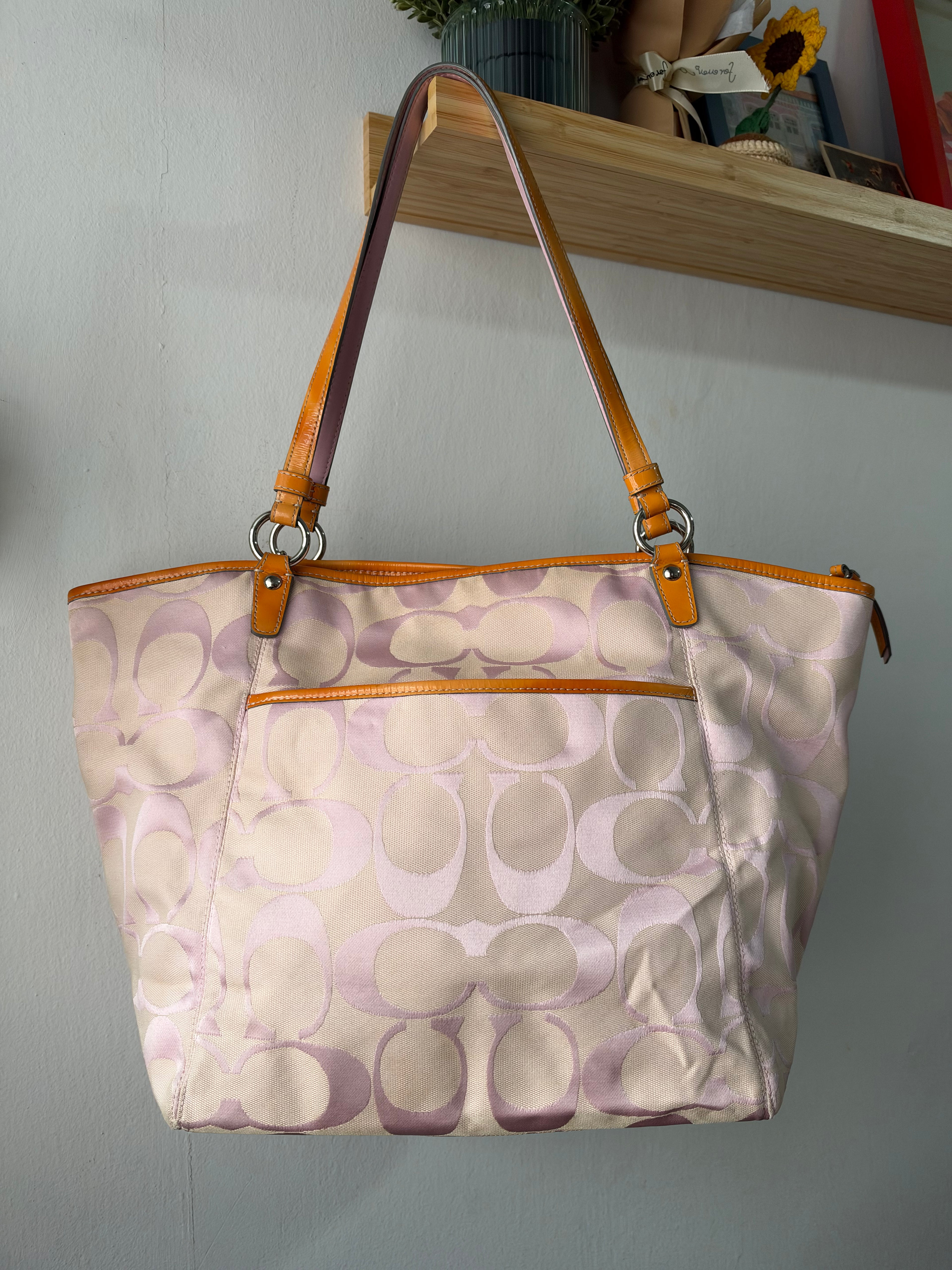 Coach Signature Leah Tote