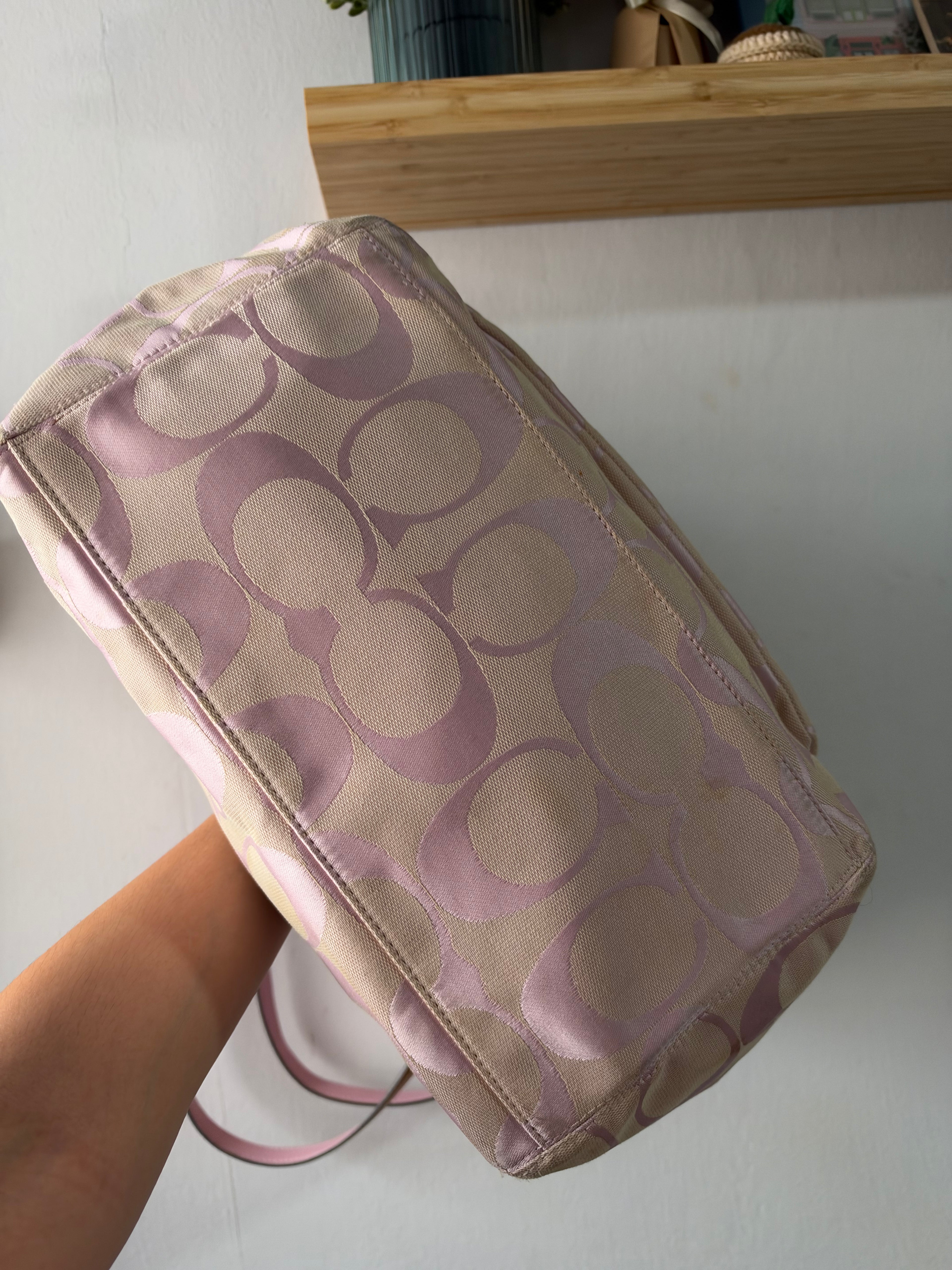 Coach Signature Leah Tote