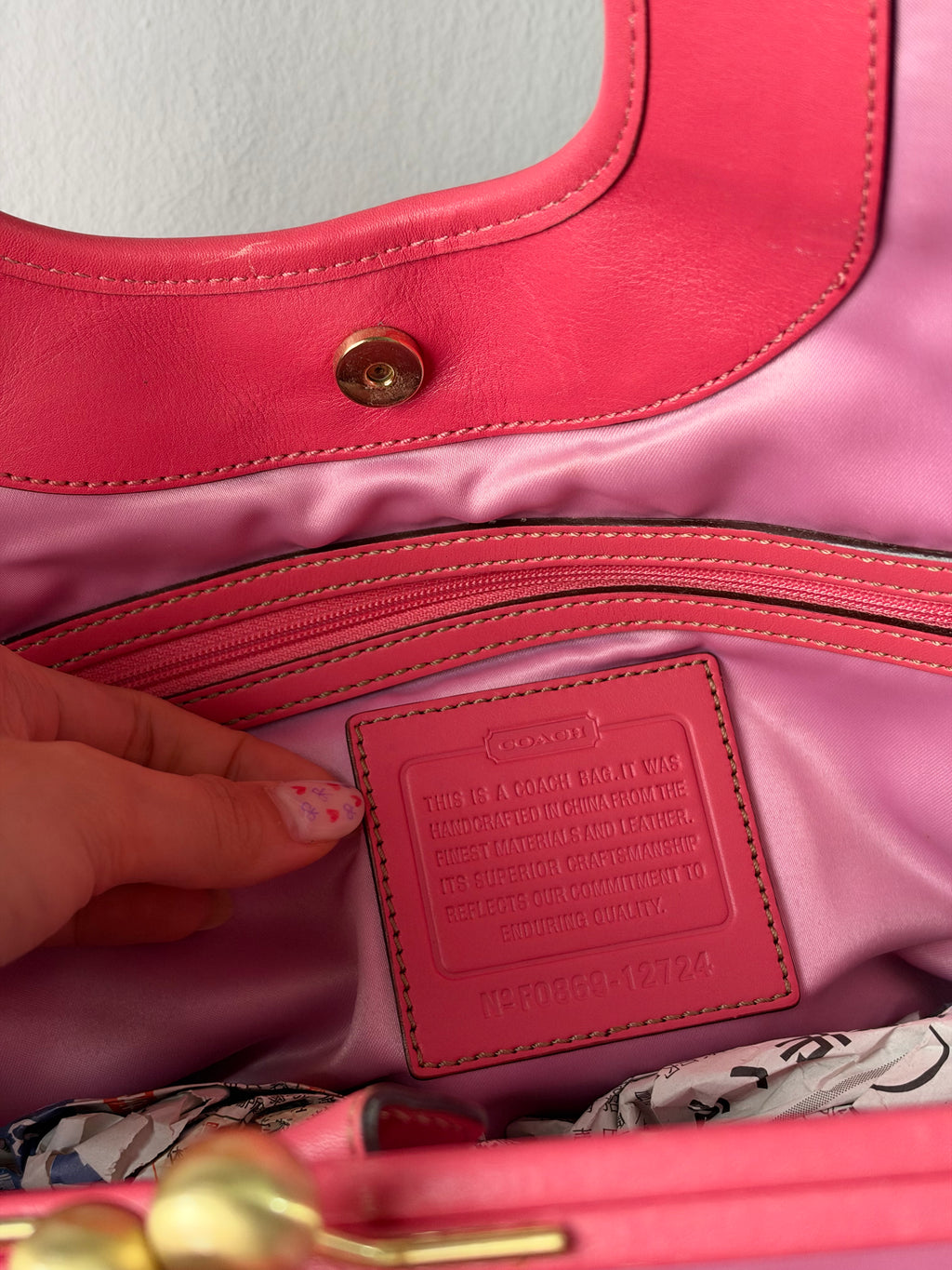 Coach Kisslock Frame Shoulder Bag