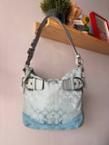 Blue coach sling